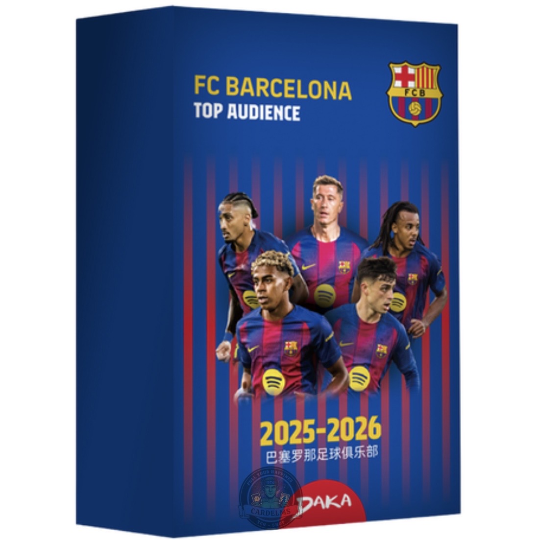 Daka 2025-26 FC Barcelona Top Audience - Box