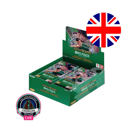 One Piece Card Game – 𝐎𝐏𝟏𝟐 „Legacy of the Master“ Display EN