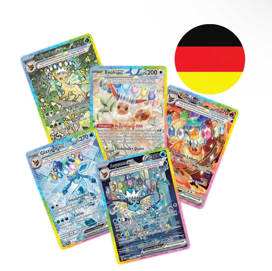 Pokemon Prismatische Entwicklungen Mini Tin Box
