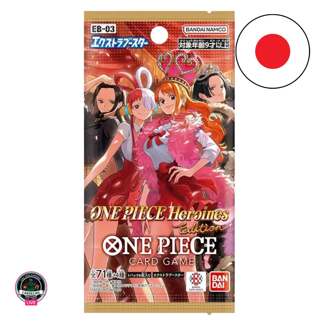One Piece Card Game - ๐๐๐๐ Heroines Edition - Display JP