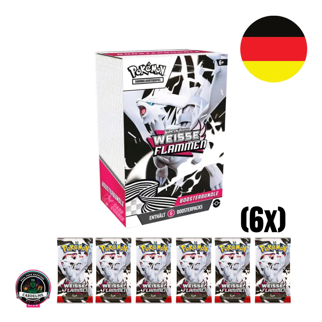 Pokemon Weisse Flammen - Boosterbundle