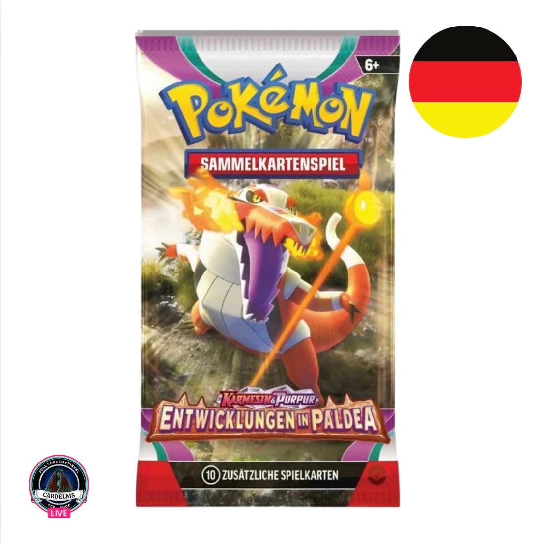 Pokemon Entwicklungen in Paldea - Boosterpack