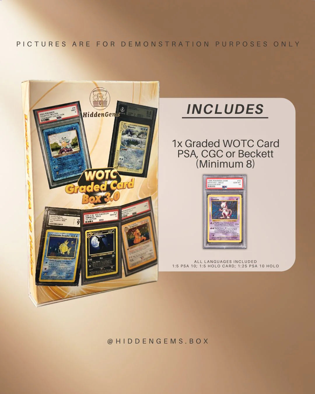 Hidden Gems Pokémon Vintage WOTC Edition Box 3.0