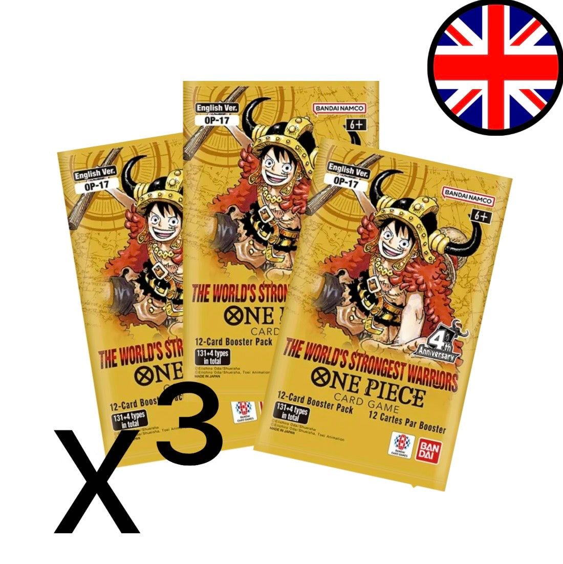 One Piece Card Game โ OP17 โThe World's Strongest Warriors" EN