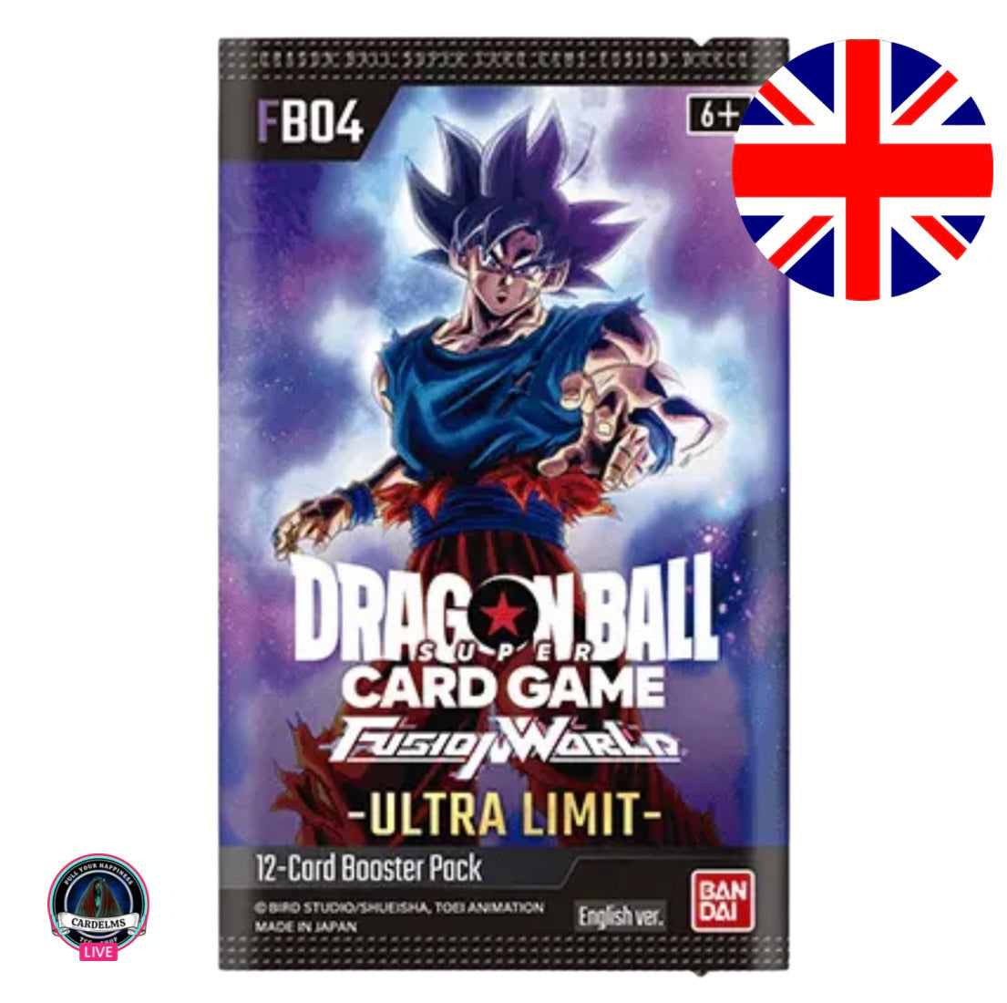 DragonBall Super Card Game - Fusion World (FB04) Ultra Limit - Display