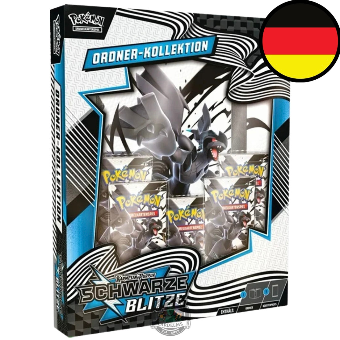Pokemon Schwarze Blitze Binder Kollektion