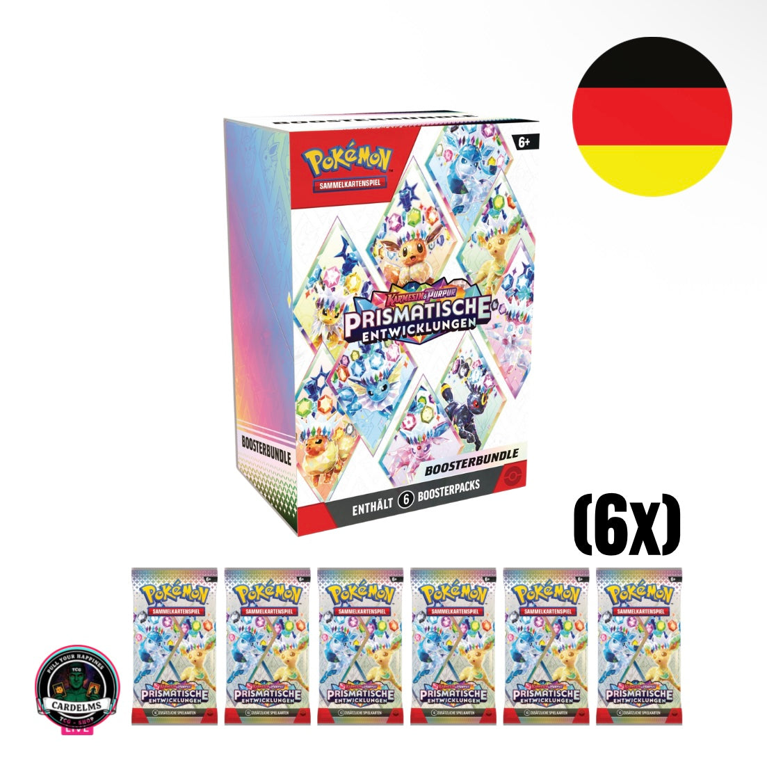 Pokemon Prismatische Entwicklungen - Boosterbundle