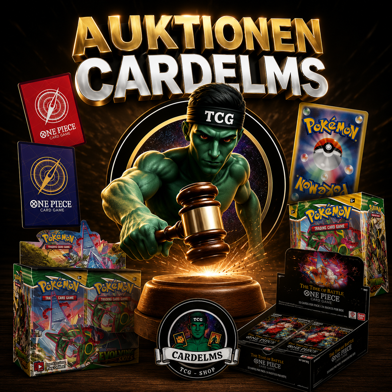 TRADING CARD GAME LIVE AUKTION