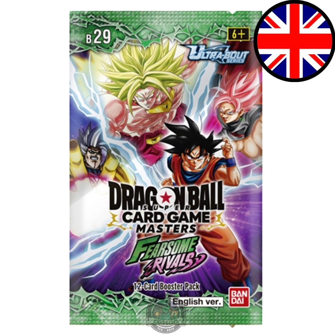 Dragon Ball Super Card Game: Masters - FEARSOME RIVALS (B29)