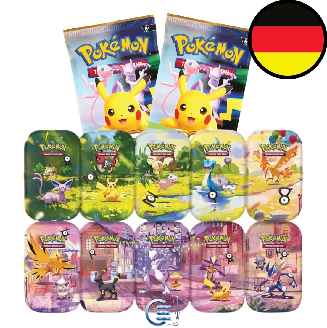 Pokemon 30th Celebration - Mini Tin Box (zufällig)
