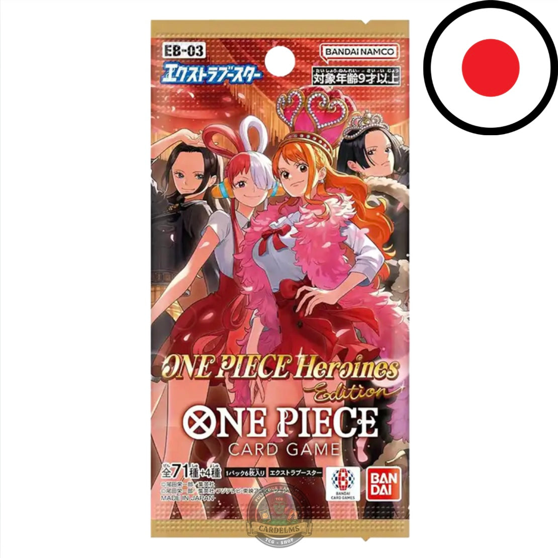 One Piece Card Game - ๐๐๐๐ Heroines Edition - Display JP