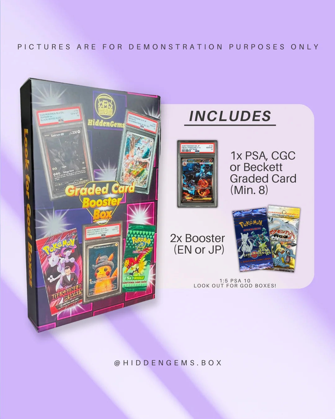 Hidden Gems Pokรฉmon Graded Card Booster Box 2.0