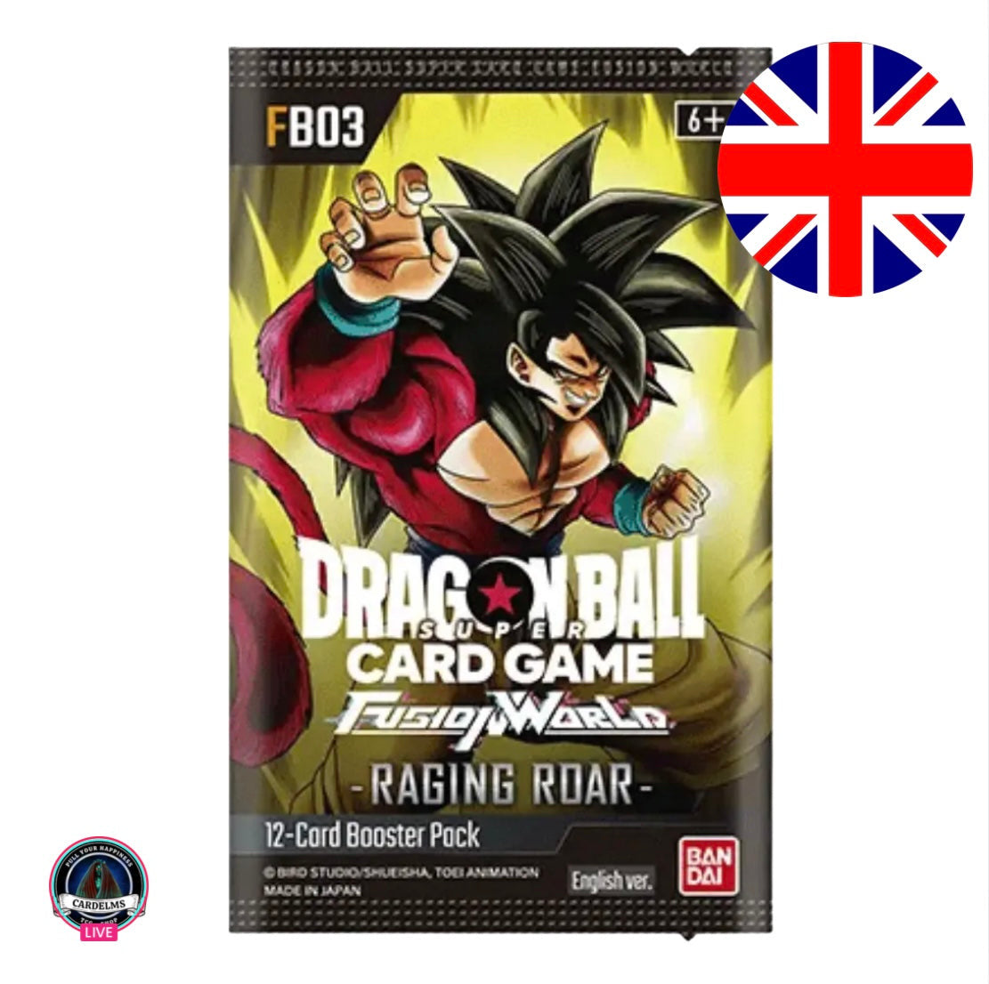 DragonBall Super Card Game โ Fusion World FB03 Ultra Limit Display