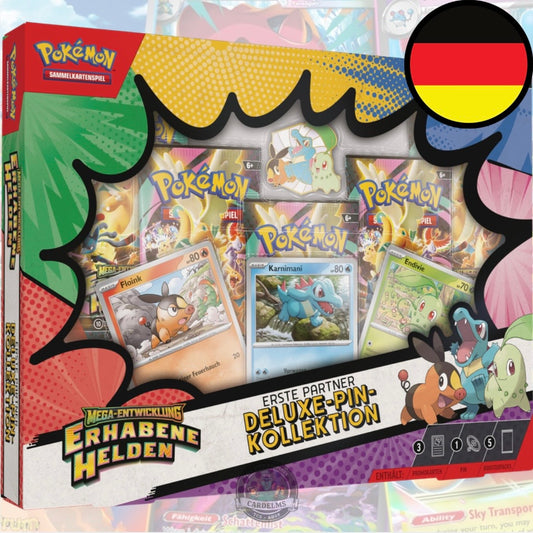 Pokemon Erhabene Helden Deluxe Pin Kollektion