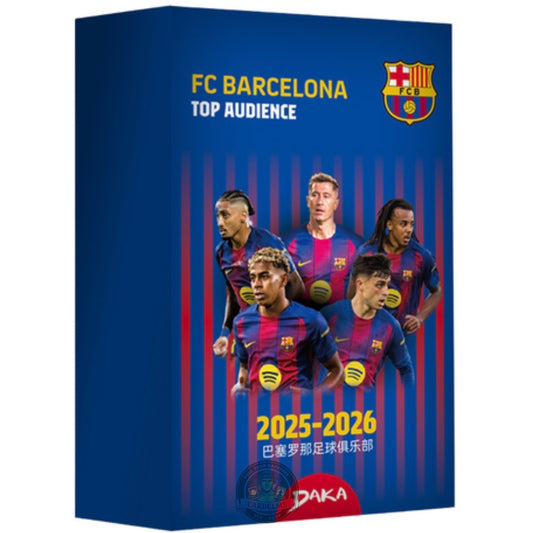 Daka 2025-26 FC Barcelona Top Audience - Box