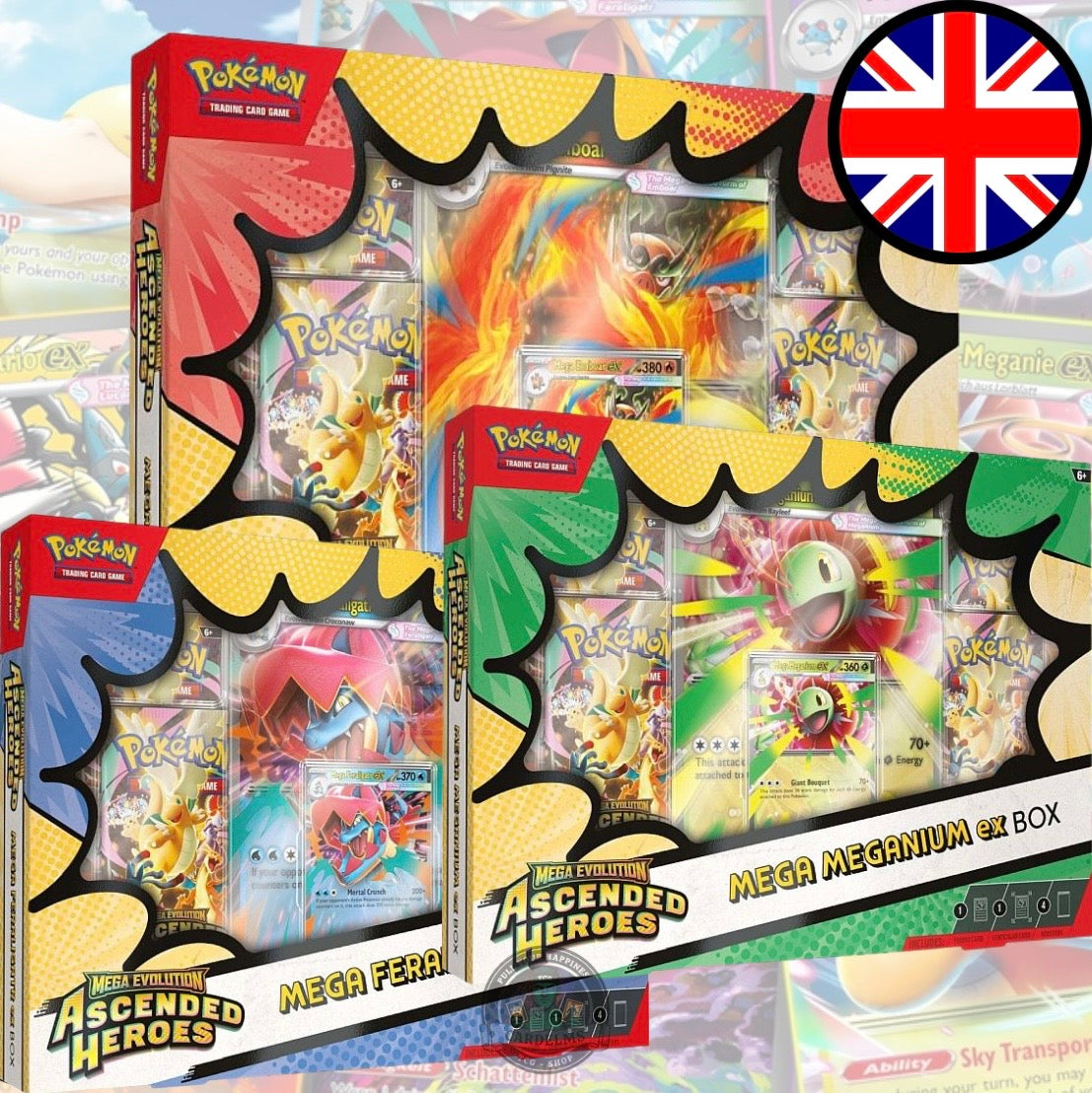 Pokemon Ascended Heroes ex-Box Collection