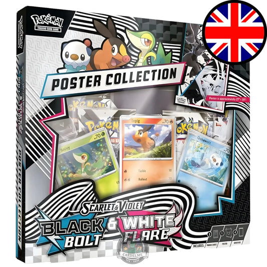Pokémon Black Bolt SV 10.5 Unova Poster Collection