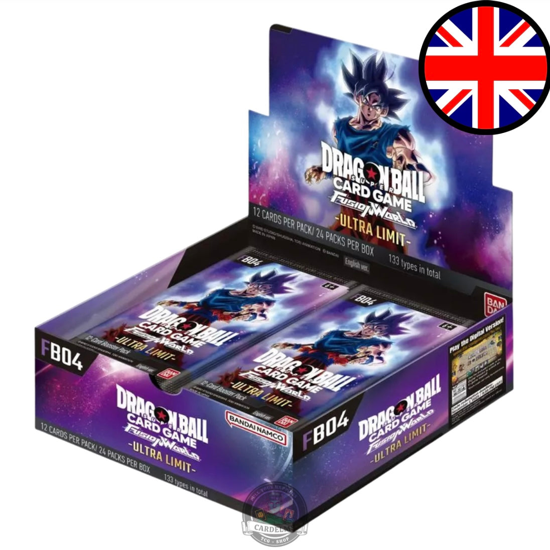 DragonBall Super Card Game - Fusion World (FB04) Ultra Limit - Display