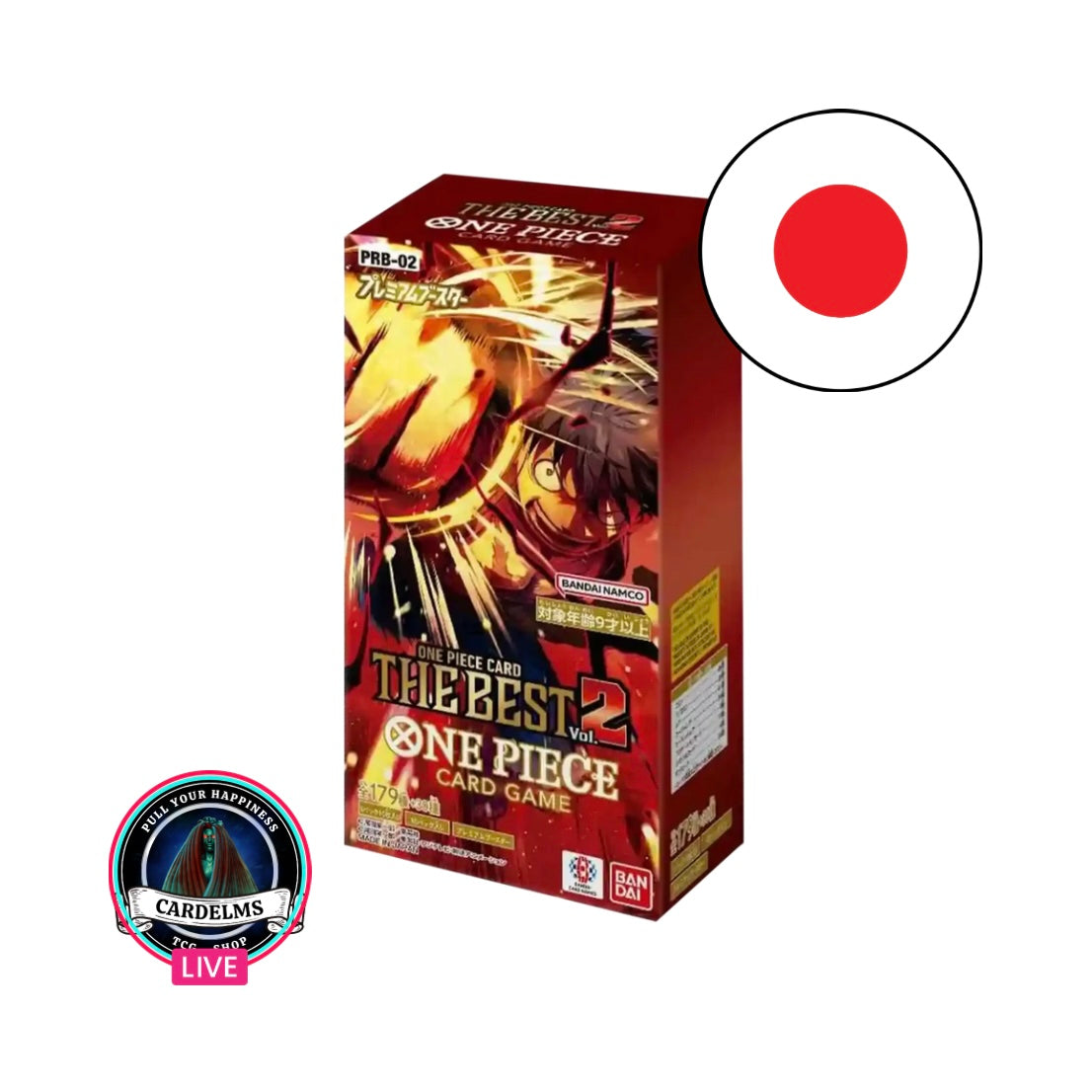 One Piece Card Game – 𝐏𝐑𝐁𝟎𝟐 Display JP
