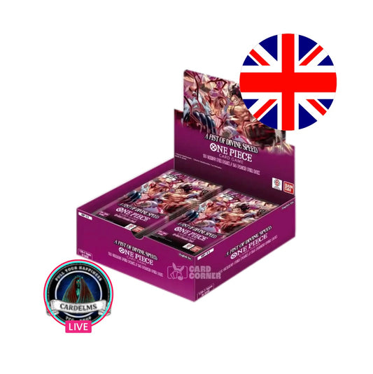 One Piece Card Game – 𝐎𝐏𝟏𝟏 „A Fist of Divine Speed“ Display EN