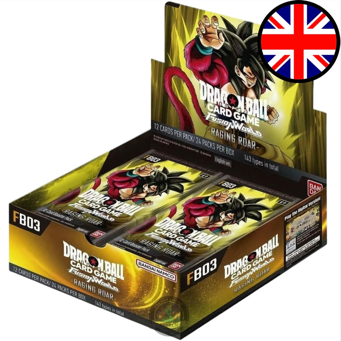 DragonBall Super Card Game – Fusion World FB03 Ultra Limit Display