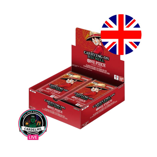 One Piece Card Game – OP13 „Carrying on his Will“ Display EN