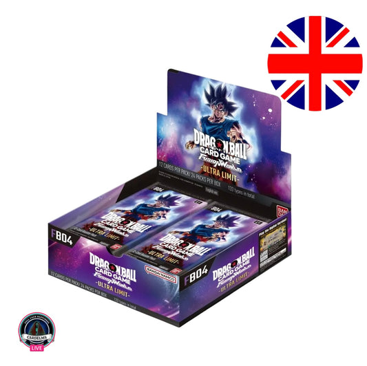 DragonBall Super Card Game - Fusion World (FB04) Ultra Limit - Display