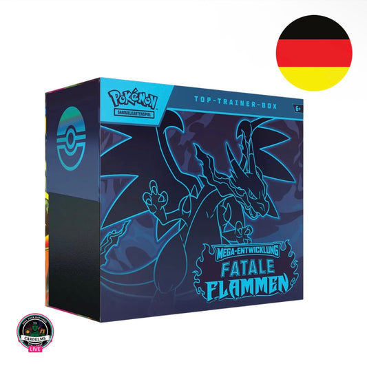 Pokemon Fatale Flammen - Top Trainer Box