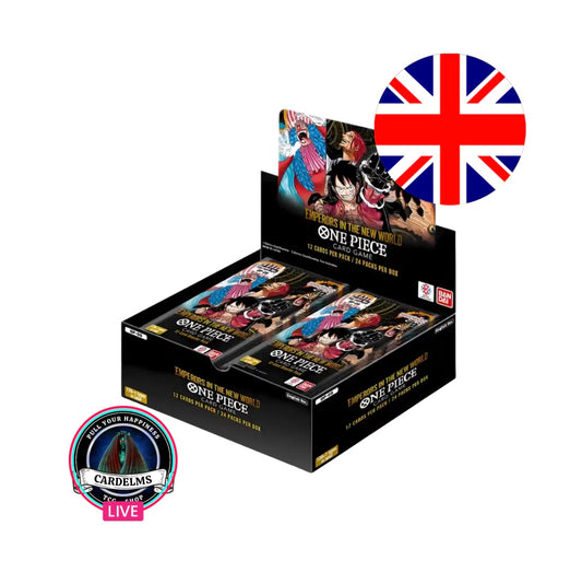 One Piece Card Game – 𝐎𝐏𝟎𝟗 „Emperors in the New World“ Display EN