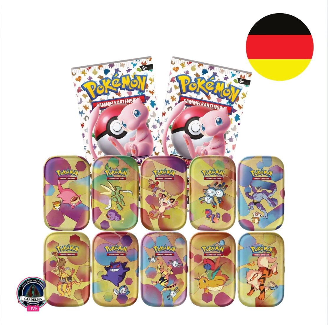 Pokemon 151 Mini Tin Box