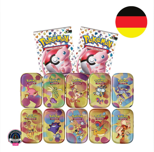 Pokemon 151 Mini Tin Box