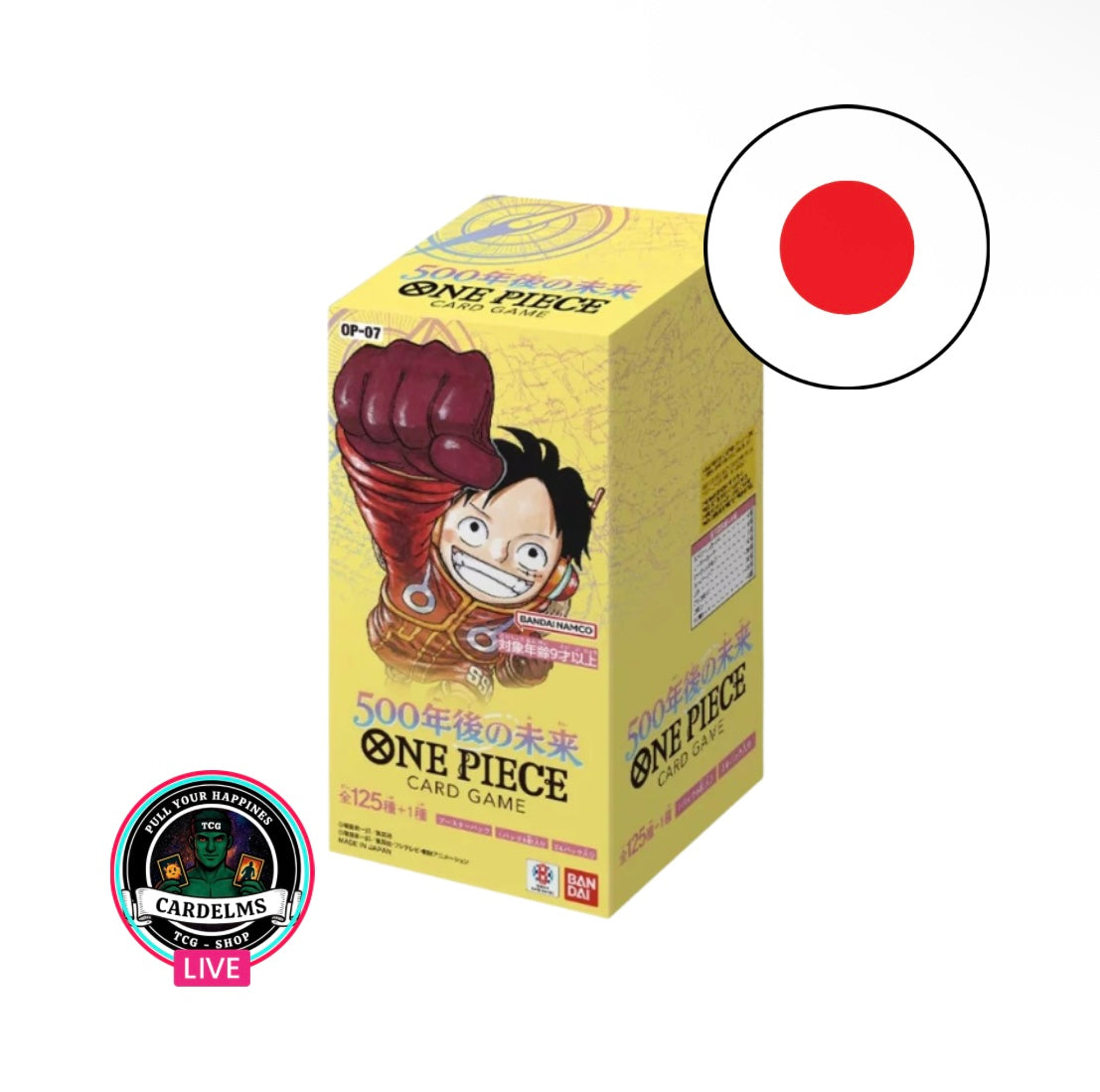 One Piece Card Game - 𝐎𝐏𝟎𝟕 500 Years In The Future - Display JP