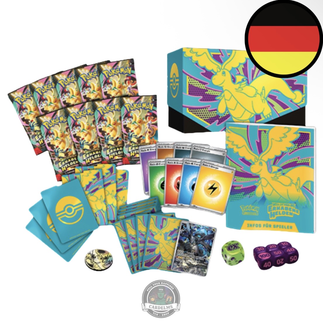 Pokemon Erhabene Helden - Top Trainer Box