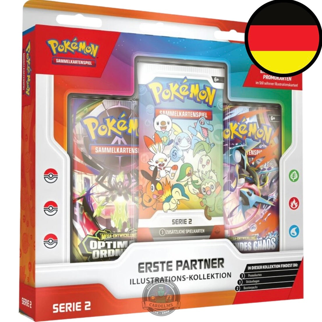 Pokemon TCG „Erste Partner Illustrations-Kollektion 2“ DE