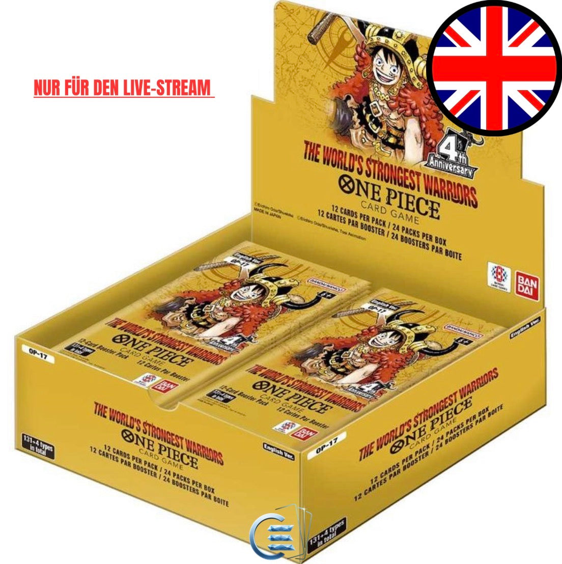 ONE PIECE Card Game OP17 – The World’s Strongest Warriors | CASE RIP Special LIVE