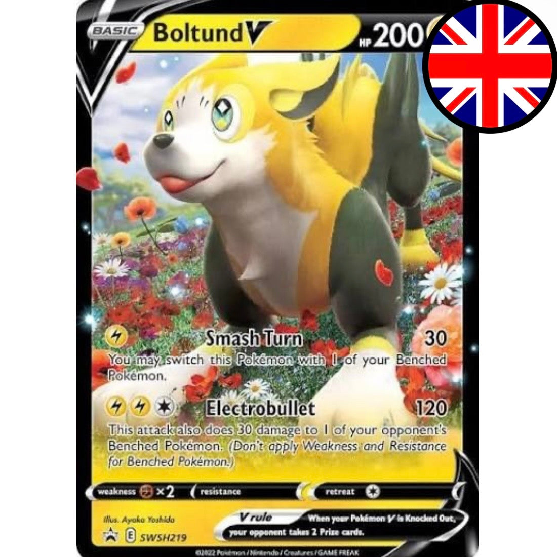 Pokemon - Boltund V Showcase Kollektion EN