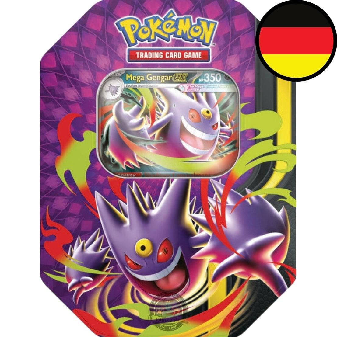 Pokemon Mega Gengar EX Tin Box