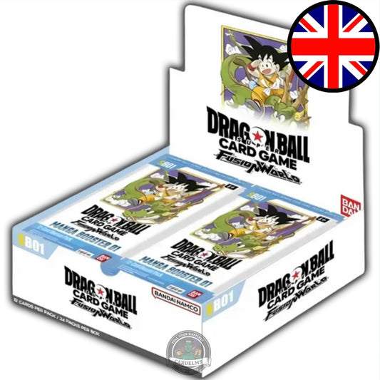 DRAGON BALL SUPER CARD GAME - FUSION WORLD - Manga Booster Display (SB01 ENG)