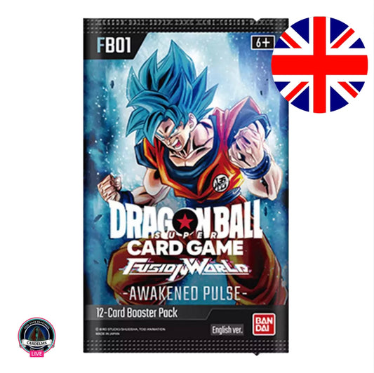 DragonBall Super Card
Game - Fusion World
FB01 Awakened Pulse Boosterpack