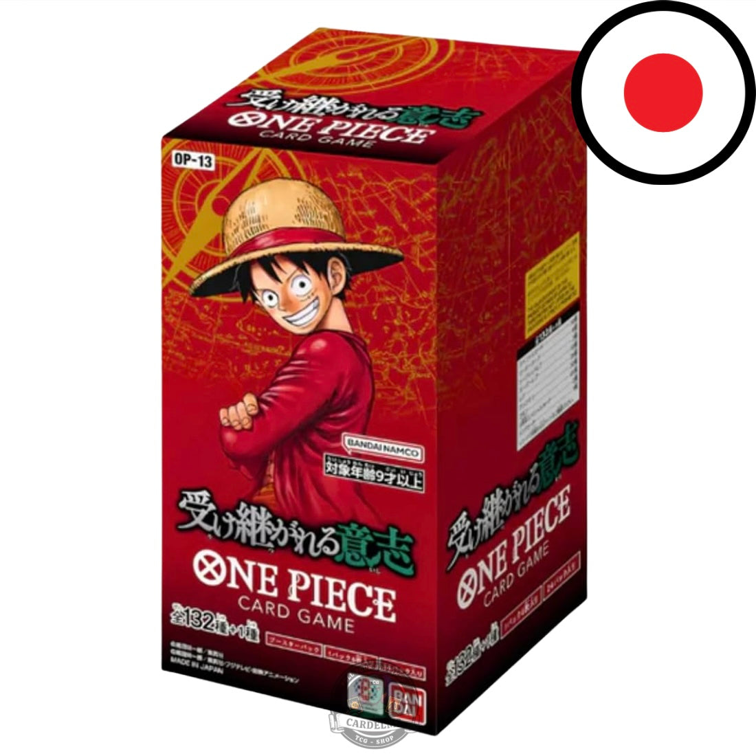 One Piece Card Game - 𝐎𝐏𝟏𝟑 Carrying on his will - Display JP