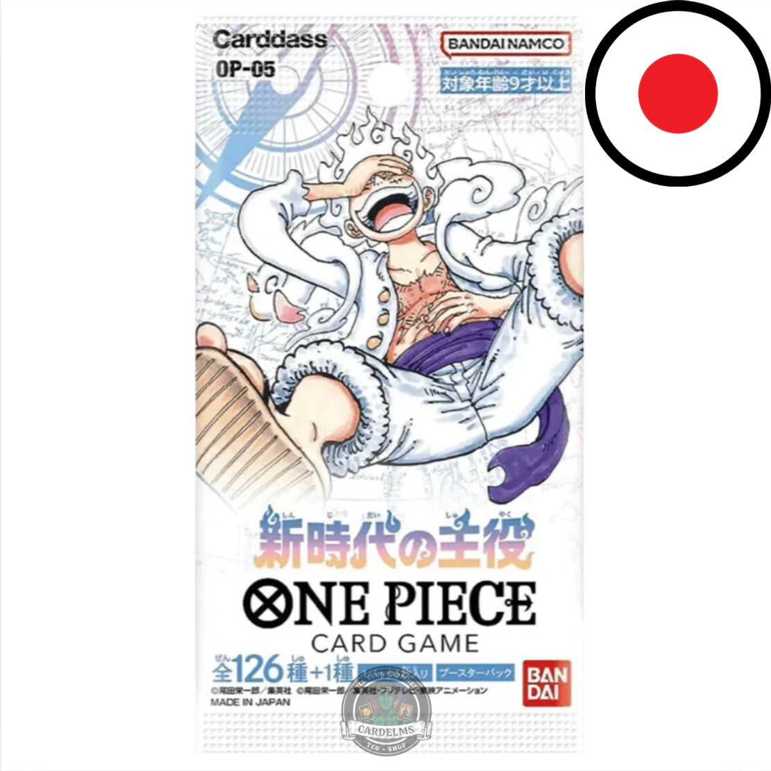 One Piece Card Game – 𝐎𝐏𝟎𝟓 „Awakening of the New Era“ – Einzelnes Boosterpack JP