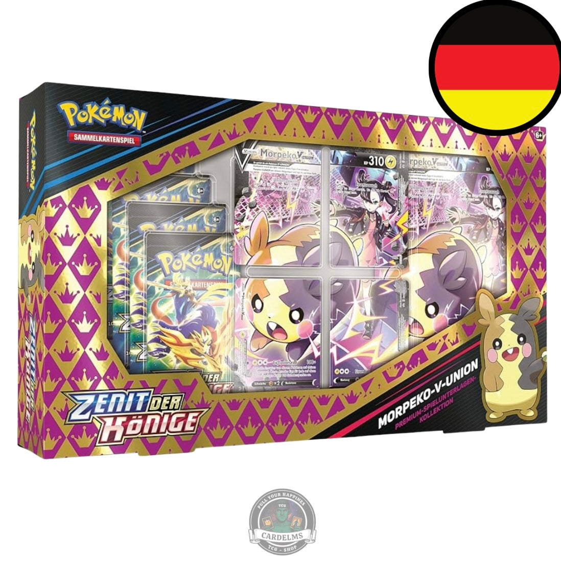 Pokemon Kollektion Zenit der Könige: Morpeko‑V‑UNION