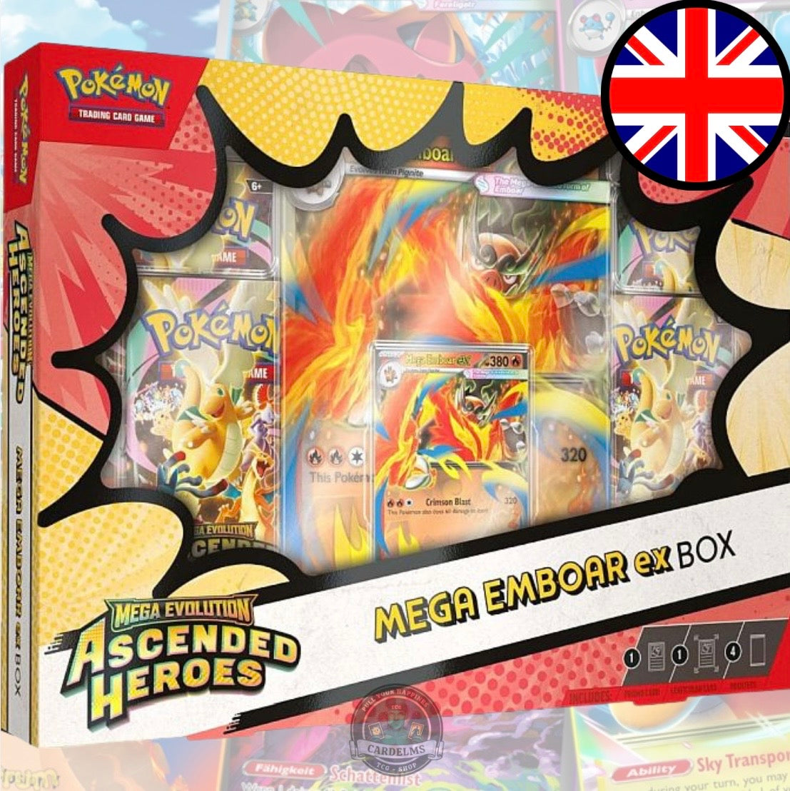 Pokemon Ascended Heroes ex-Box Collection