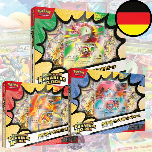 Pokemon Erhabene Helden ex-Box Kollektion (Zufällig)