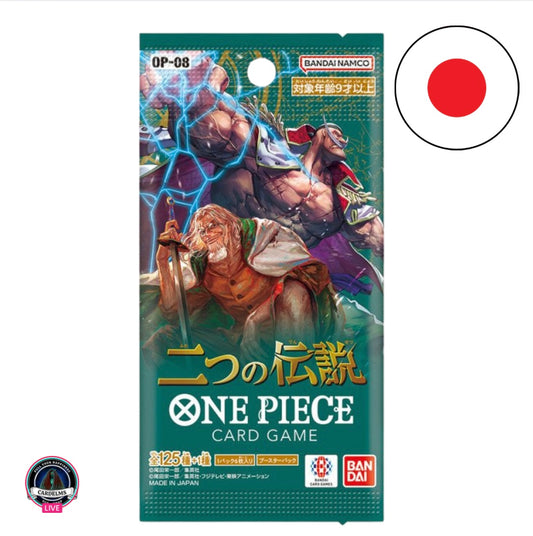 One Piece Card Game – 𝐎𝐏𝟎𝟖 „Two Legends“ Einzelnes Boosterpack JP