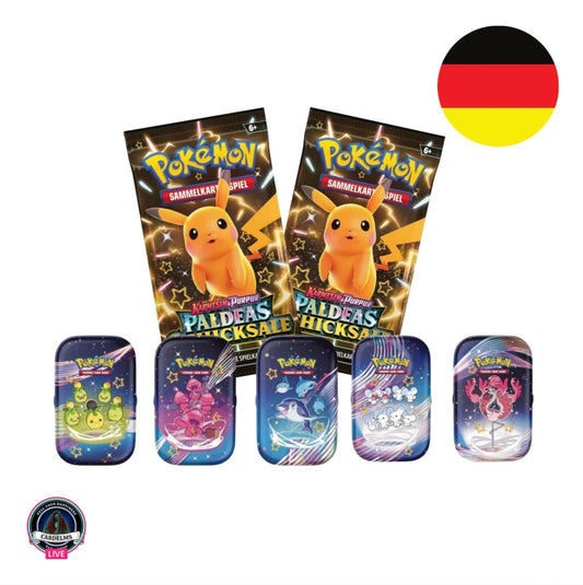 Pokemon Paldeas Schicksale Mini Tin Box