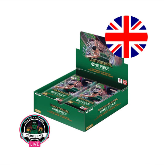 One Piece Card Game – 𝐎𝐏𝟏𝟐 „Legacy of the Master“ Display EN