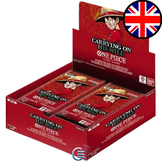 One Piece Card Game – OP13 „Carrying on his Will“ Display EN
