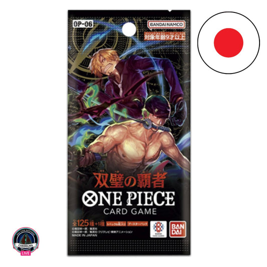 One Piece Card Game – 𝐎𝐏𝟎𝟔 Wings of the Captain – Einzelnes Boosterpack JP